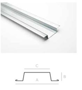 72166110 gtipli Galvanizli omega şeklinde çelik profil. Ab btb görseli