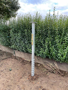 73089059 gtipli Galvanizli çelik spiral temel direği. Ab btb görseli