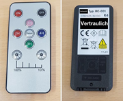 85437090 gtipli Kızılötesi lamba uzaktan kumandası. Ab btb görseli