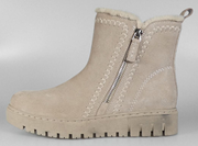 64039118 gtipli Deri kadın bot, plastik tabanlı. Ab btb görseli