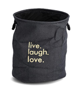  Dokuma kumaştan katlanabilir çamaşır sepeti. GTİP 63079098 AB BTB görseli