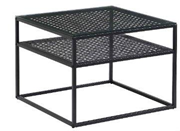  Metal çerçeveli, iki raflı sehpa. GTİP 94032080 AB BTB görseli