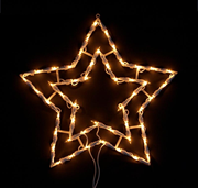 94054231 gtipli Yıldız motifli ışıklı pencere dekoru. Ab btb görseli