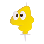  Süslü rakam mumları. GTİP 34060000 AB BTB görseli