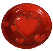  Kartonlu, kabartmalı, yuvarlak tabaklar. GTİP 48236910 AB BTB görseli