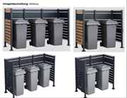  Çöp kutusu gizlilik perdesi. GTİP 73089059 AB BTB görseli