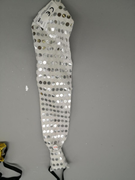  Işıklı, pullu polyester aksesuar. GTİP 61178080 AB BTB görseli 1