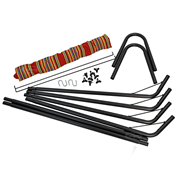 94032080 gtipli Çelik ayaklı çizgili hamak. Ab btb görseli