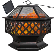  Çelik dış mekan ateş çanağı. GTİP 73218900 AB BTB görseli