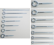  Galvanizli çelik gözlü vida. GTİP 73181300 AB BTB görseli