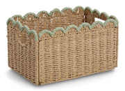  Kağıt iplikten dekoratif sepet. GTİP 56090000 AB BTB görseli