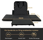  Tekstil köpek araba koltuğu. GTİP 63079098 AB BTB görseli