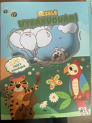  Etiketli çocuk boyama kitabı. GTİP 49030000 AB BTB görseli