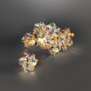  Pilli dekoratif kar tanesi ışık. GTİP 94054231 AB BTB görseli