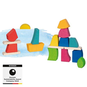 95030039 gtipli Ahşap yapı blok oyuncağı. Ab btb görseli