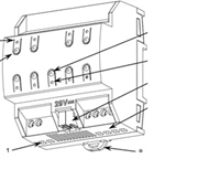  KNX 4 kanallı üniversal dimmer. GTİP 85371091 AB BTB görseli