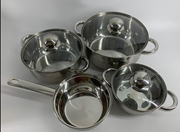  Paslanmaz çelik tencere seti. GTİP 73239300 AB BTB görseli