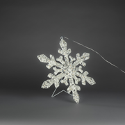  Işıklı dekoratif kar tanesi. GTİP 94054239 AB BTB görseli