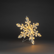  Işıklı dekoratif kar tanesi. GTİP 94054239 AB BTB görseli