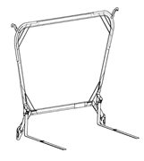  Araç içi güvenlik bölme ağı. GTİP 87082910 AB BTB görseli